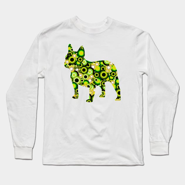French Bulldog Long Sleeve T-Shirt by Anastasiya Malakhova